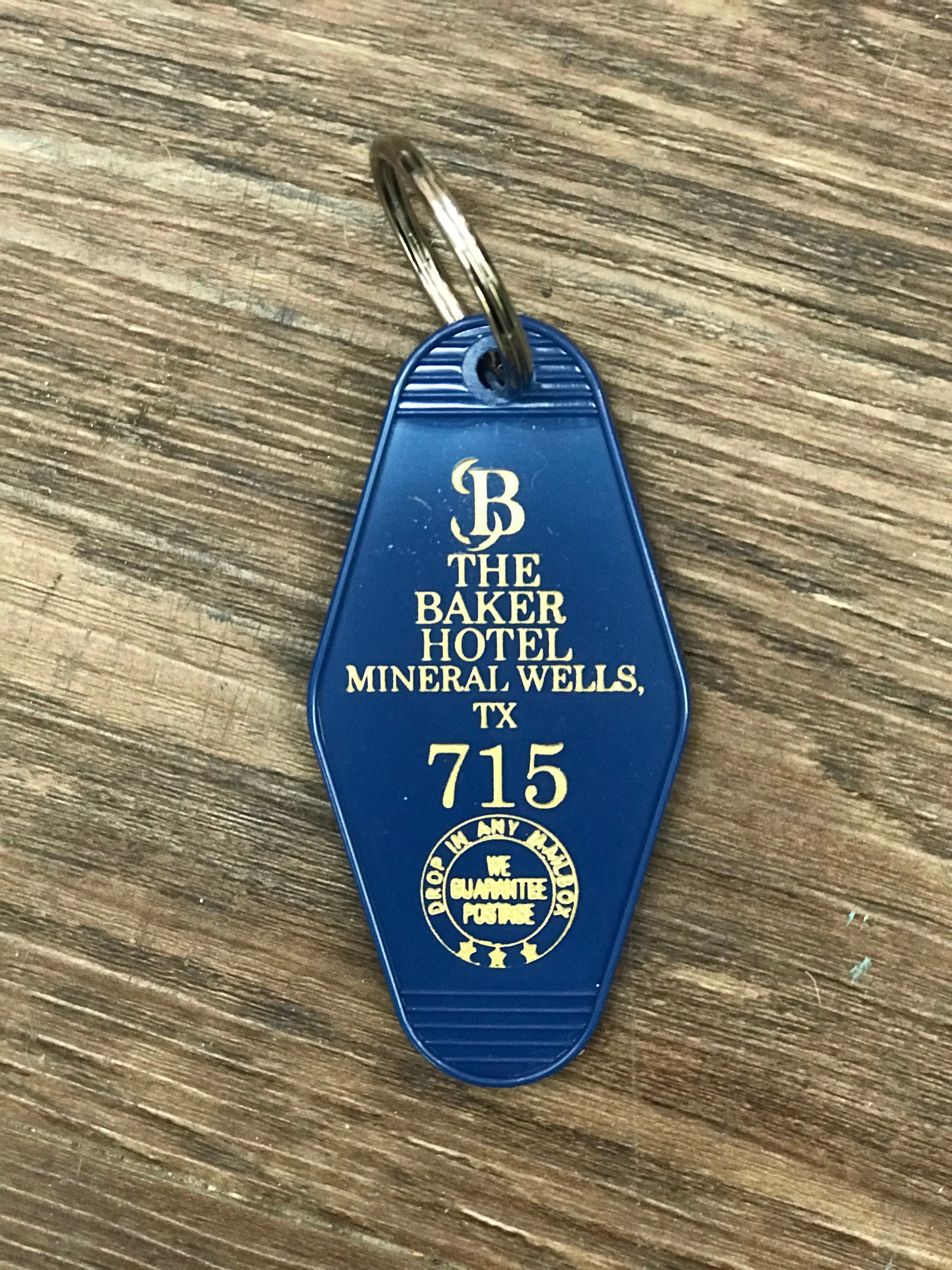 Retro Baker Key Fob