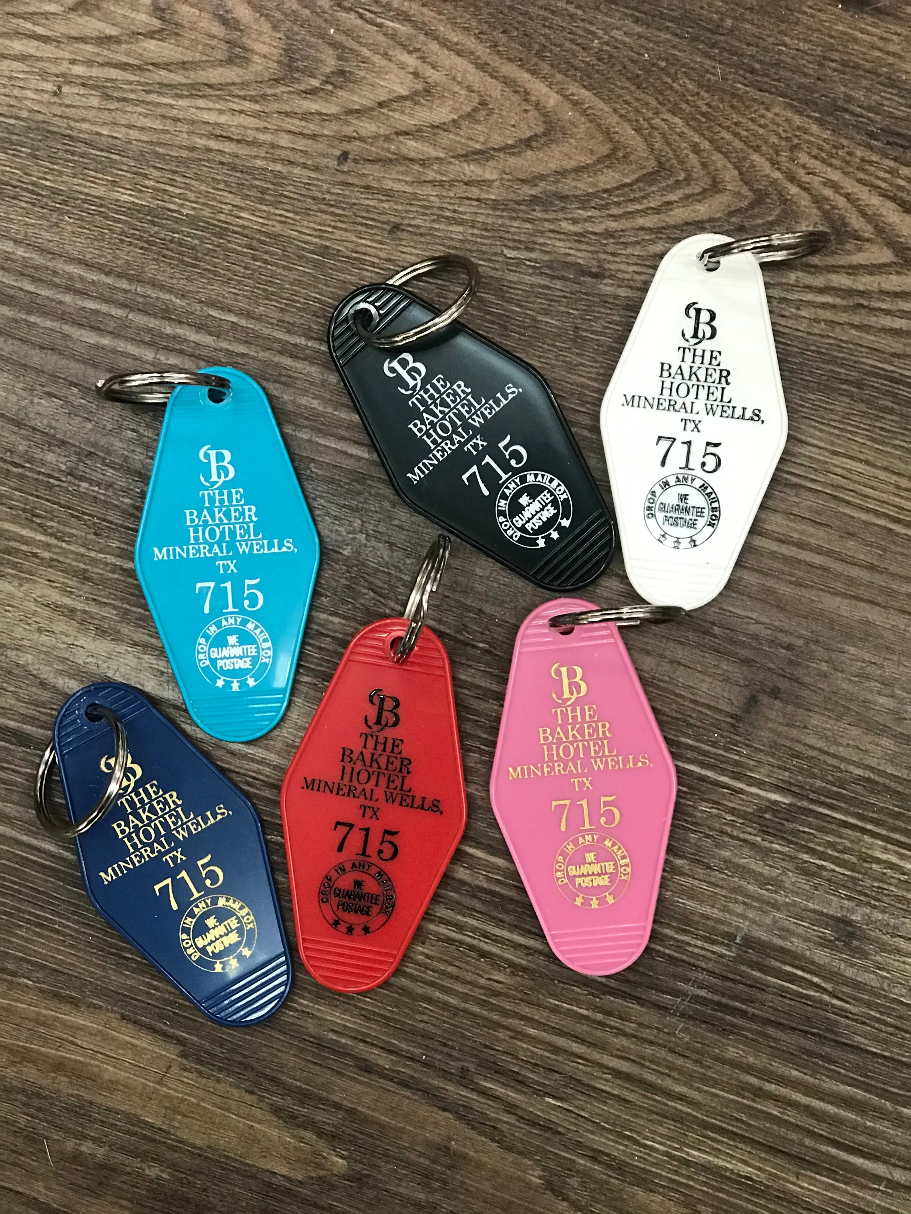 Retro Baker Key Fob