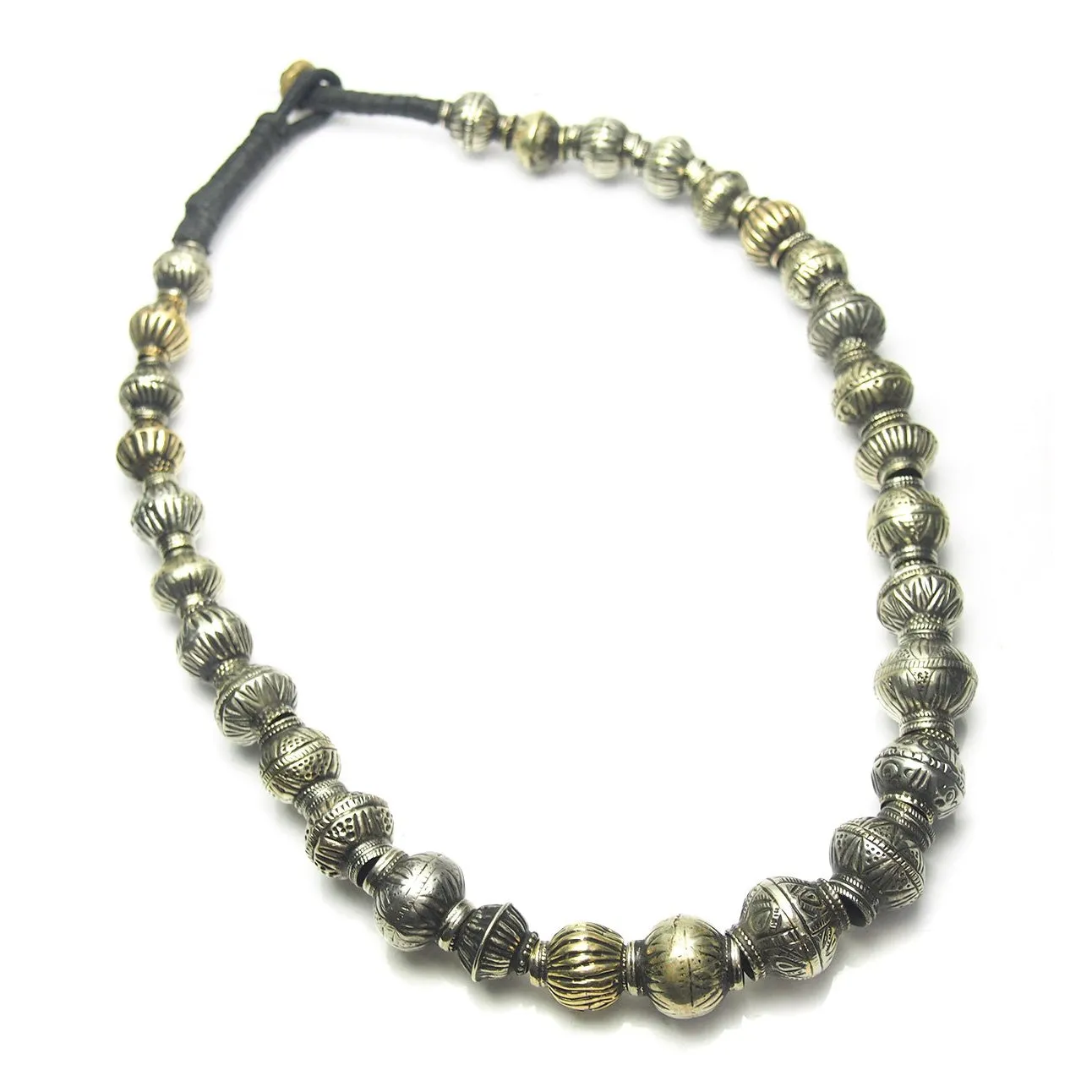 Silver Balochi Heirloom Bead Necklaces