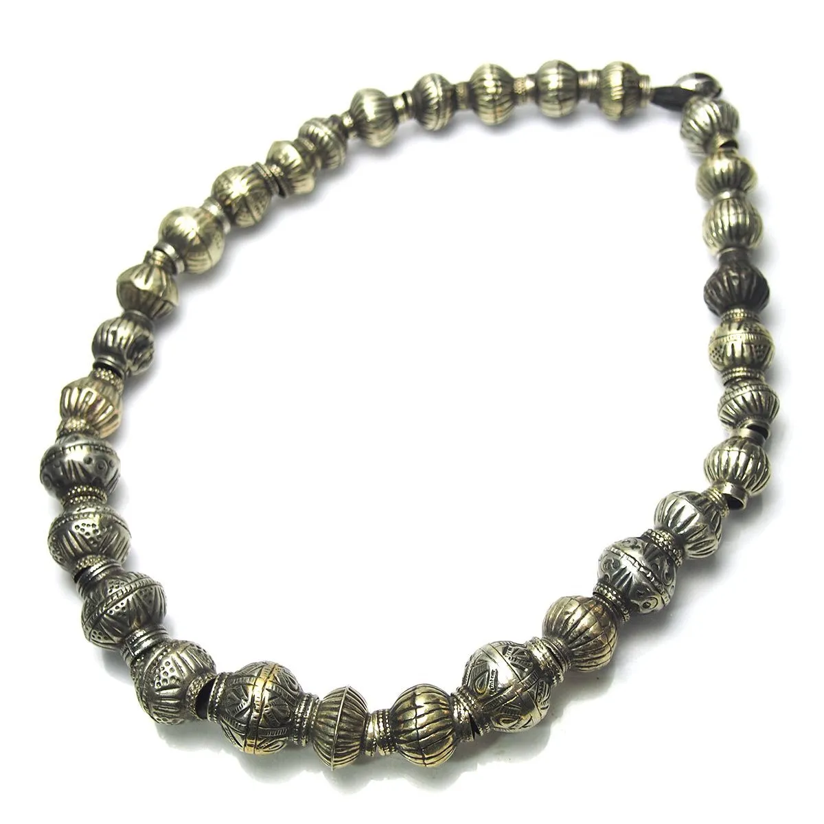 Silver Balochi Heirloom Bead Necklaces