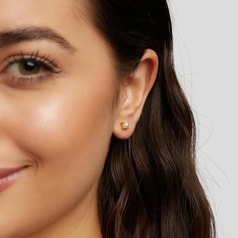 Sofia Pearl Stud Earrings