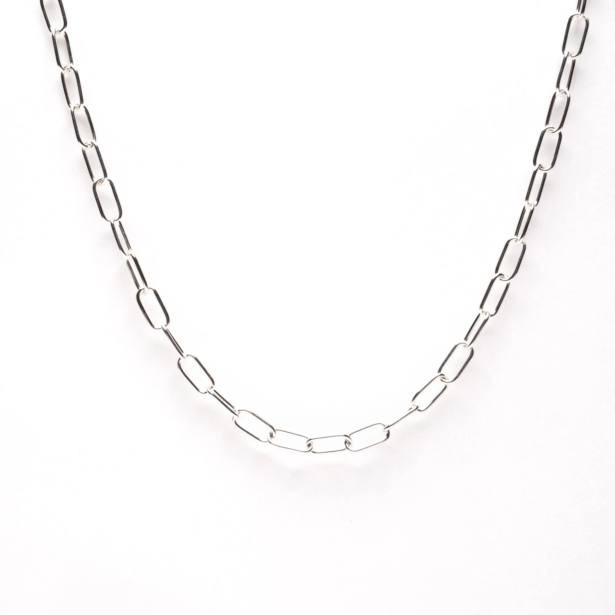 The Flat Head Silver Chain