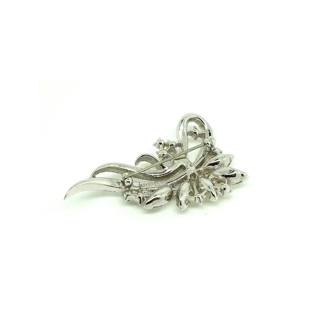 Vintage 1950's Trifari Flower Spray Brooch