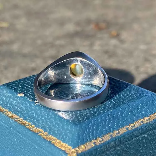 Vintage Cat's Eye Chrysoberyl Ring