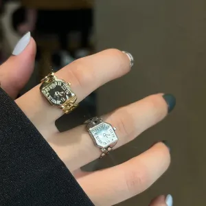 Vintage Clock Rings