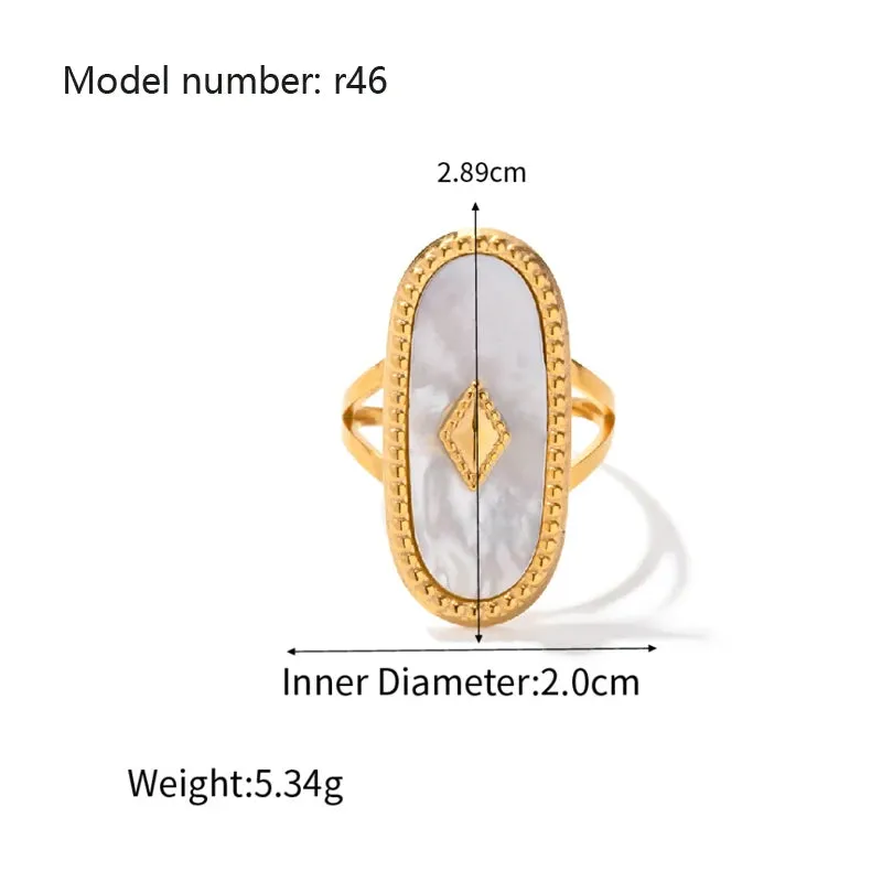 Vintage Hollow Zircon Rings Snake Shape Steel Rings