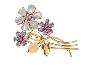 Wordley Allsopp & Bliss Bejeweled Brooch