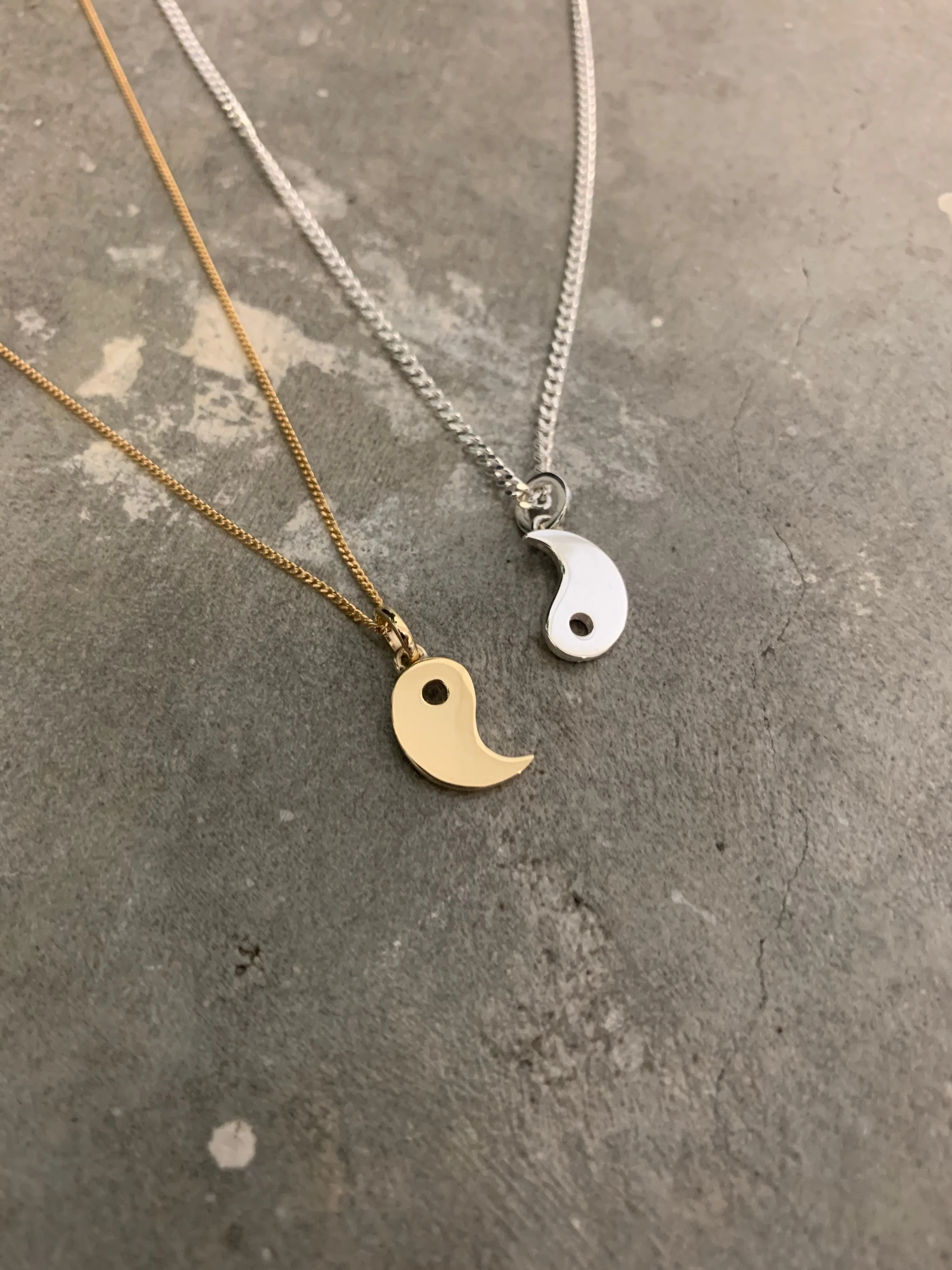 Yin Yang Necklace Set