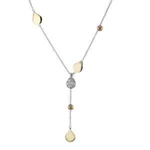 ZP1203 Necklace in 14k Gold with Diamonds